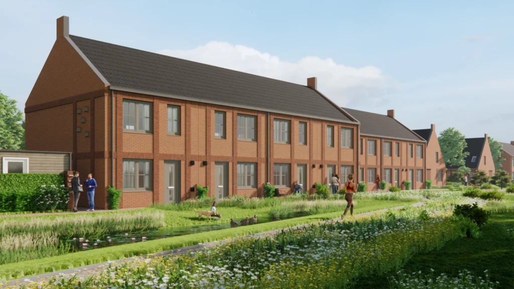Impressie straat De Bostuinen