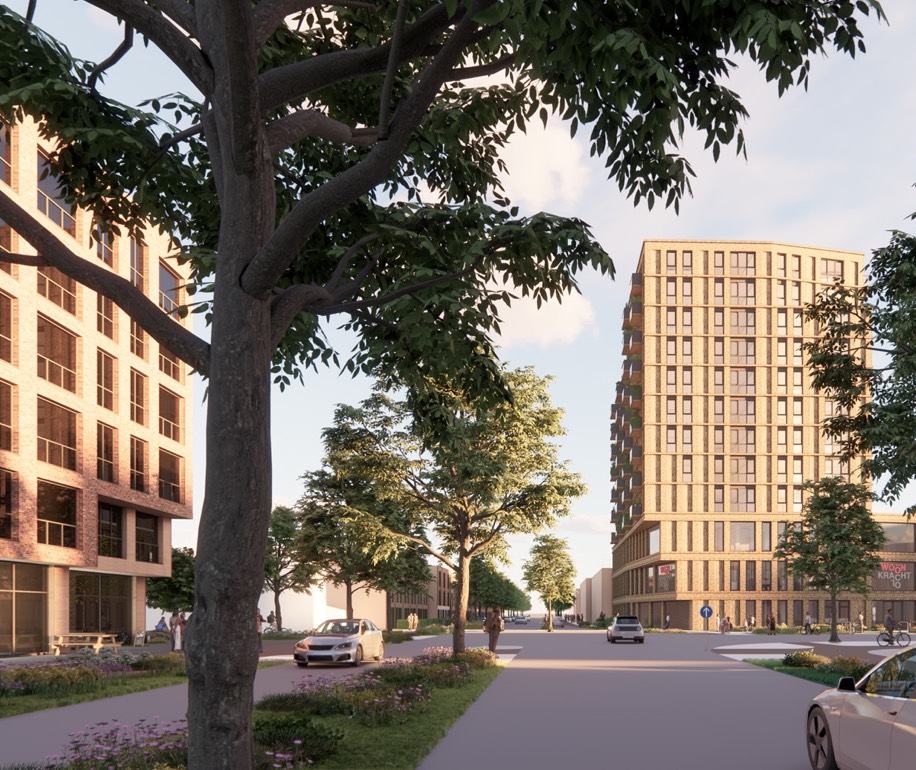 Impressie van nieuwbouwproject de Wipmolen.